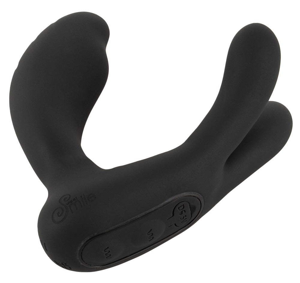 Sweet Smile - G-/P-Punktvibrator mit Klitoris-/Hodenstimulator