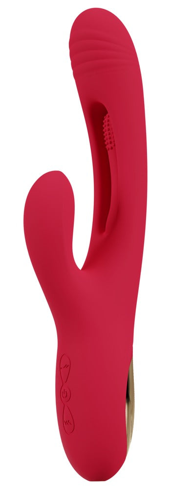 Sweet Smile - Rabbitvibrator mit Flicking-Tounge-Funktion
