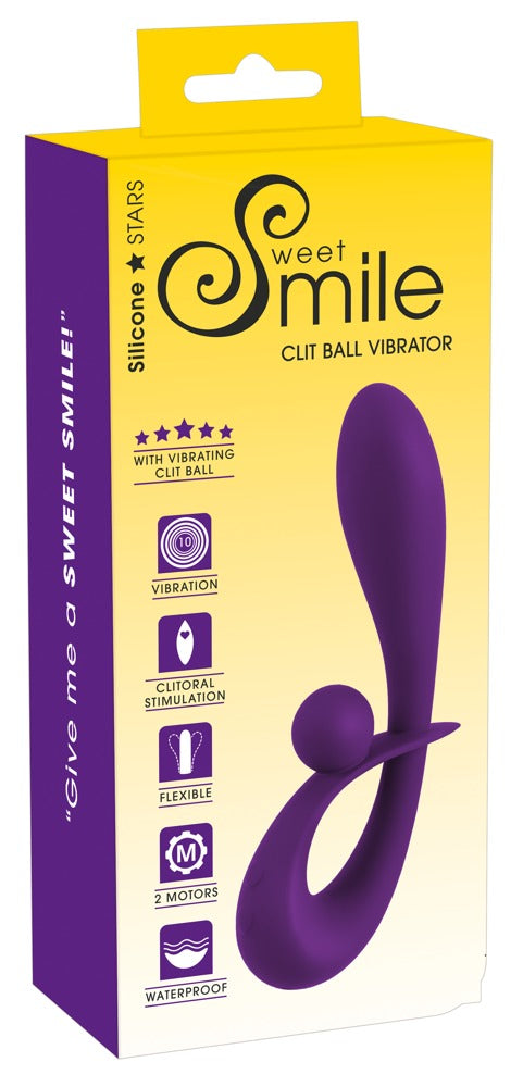 Sweet Smile - Rabbitvibrator mit Vibrokugel-Stimulator