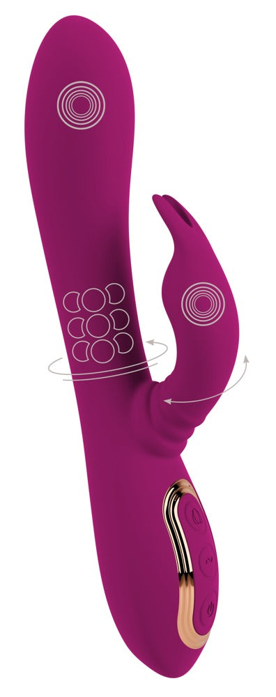 JAVIDA - Rabbitvibrator mit 3 Motoren