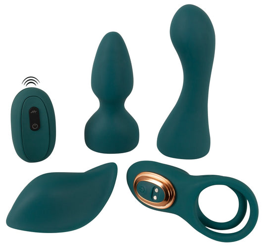 Couples Choice - Toy Set - 5-teiliges Vibrator-Set mit Fernbedienung