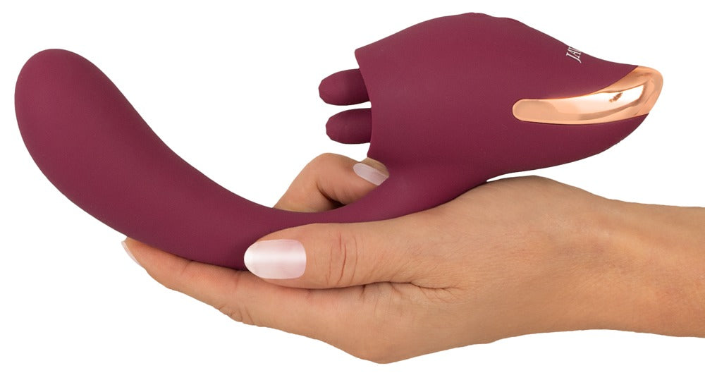 JAVIDA - Vibrator mit innovativem Zungen-Stimulator