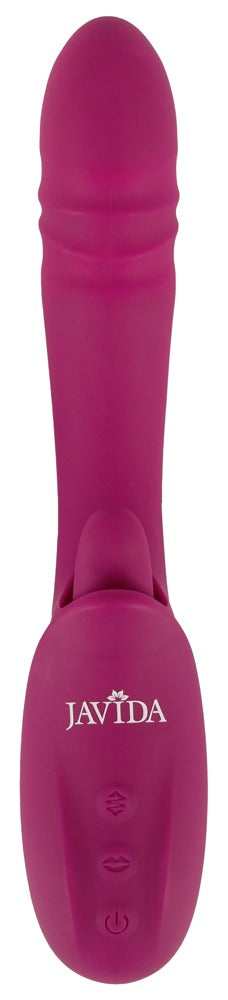 JAVIDA - Stoßvibrator mit softer Vibro-Zunge für Klitoris