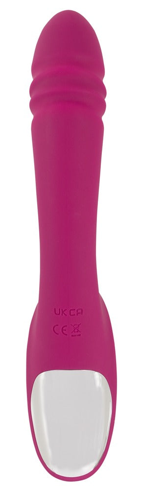 JAVIDA - Stoßvibrator mit softer Vibro-Zunge für Klitoris