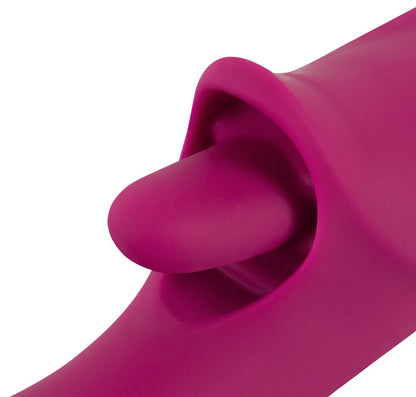 JAVIDA - Stoßvibrator mit softer Vibro-Zunge für Klitoris