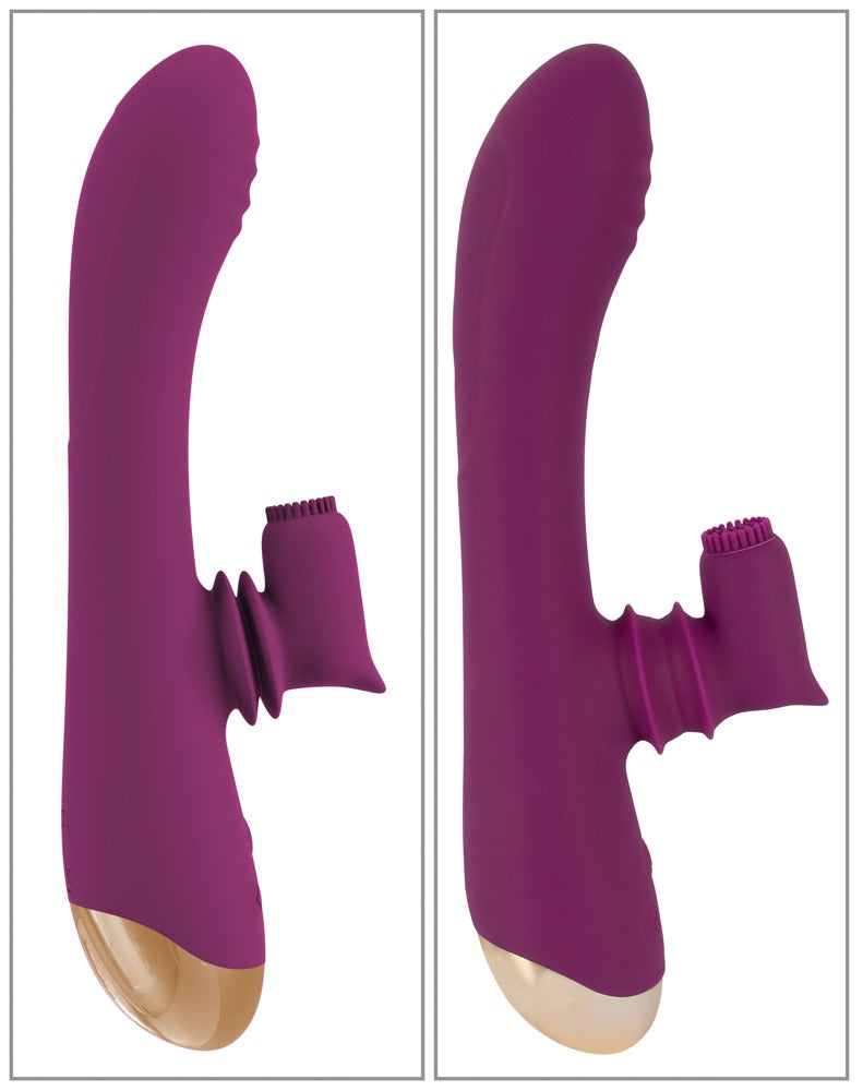 JAVIDA - Rabbitvibrator mit Moving-Klitoris-Stimulator