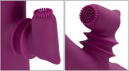 JAVIDA - Rabbitvibrator mit Moving-Klitoris-Stimulator