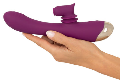 JAVIDA - Rabbitvibrator mit Moving-Klitoris-Stimulator