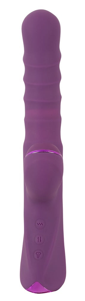 JAVIDA - Rabbitvibrator mit Stoß- und Klopf-Funktion