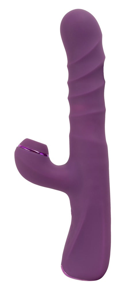 JAVIDA - Rabbitvibrator mit Stoß- und Klopf-Funktion