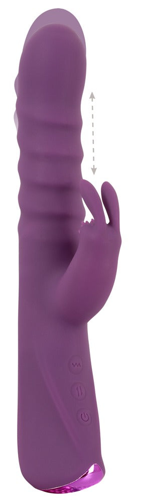 JAVIDA - Stoßvibrator mit Klitoris-Stimulator