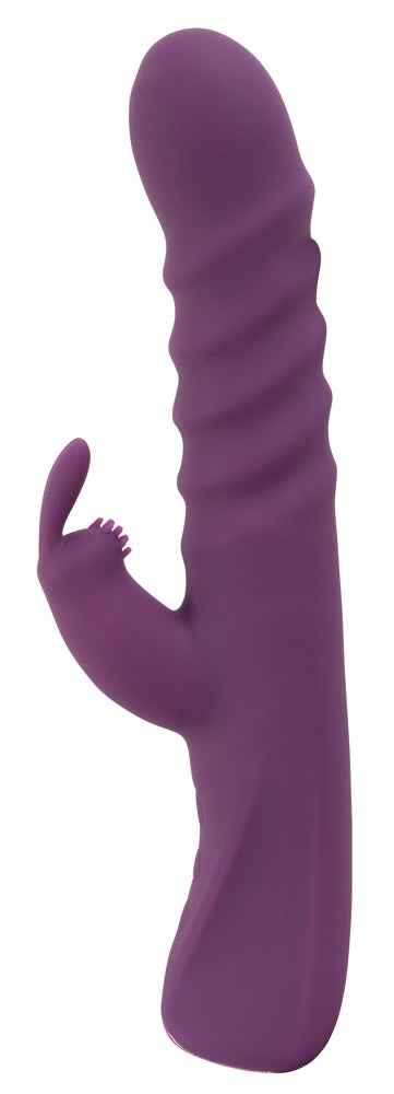 JAVIDA - Stoßvibrator mit Klitoris-Stimulator