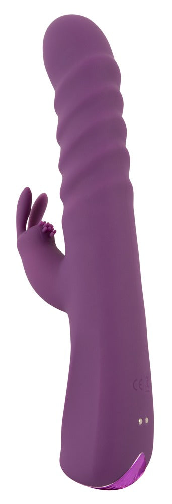 JAVIDA - Stoßvibrator mit Klitoris-Stimulator