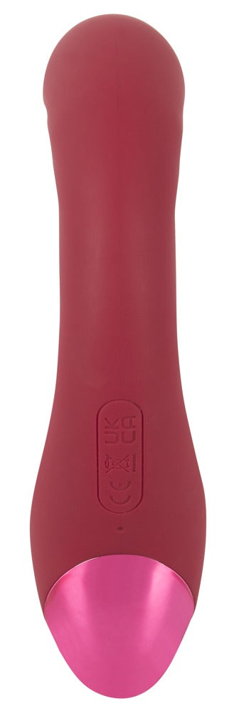 JAVIDA - Stoßvibrator mit klopfendem Klitoris-Stimulator