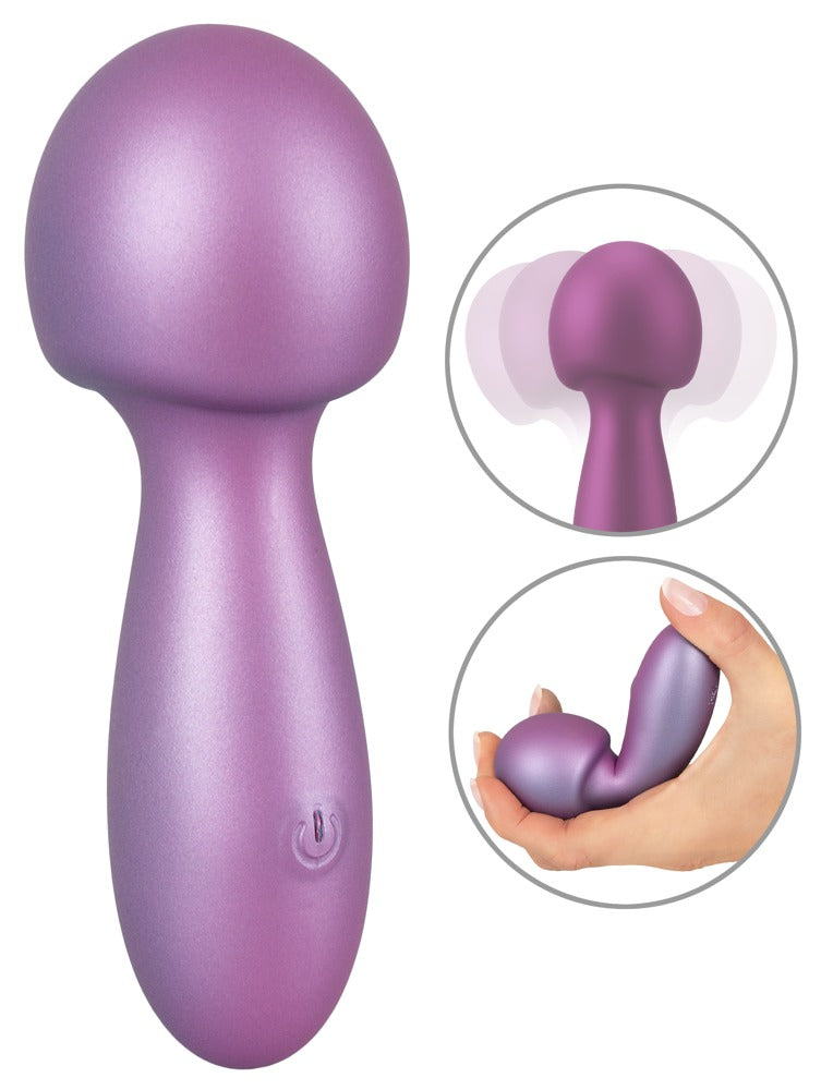 Sweet Smile - Mini-Massagestab im schimmernden Glossy-Look
