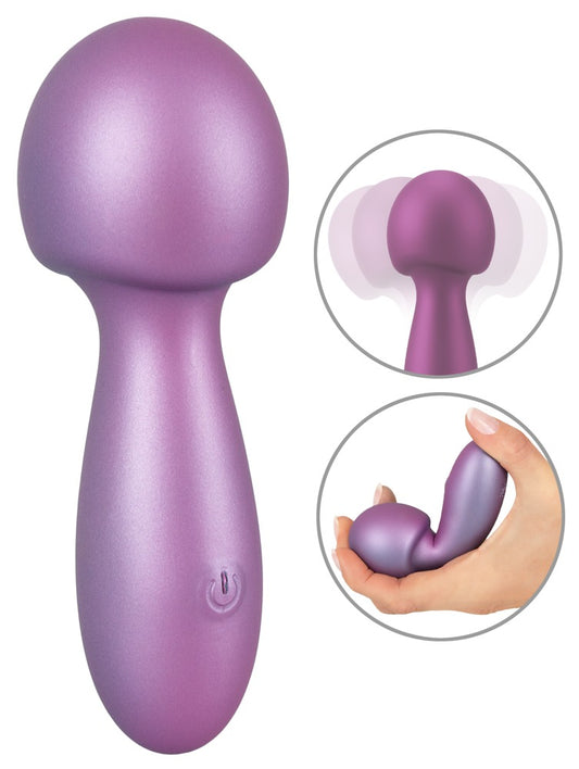 Sweet Smile - Mini-Massagestab im schimmernden Glossy-Look