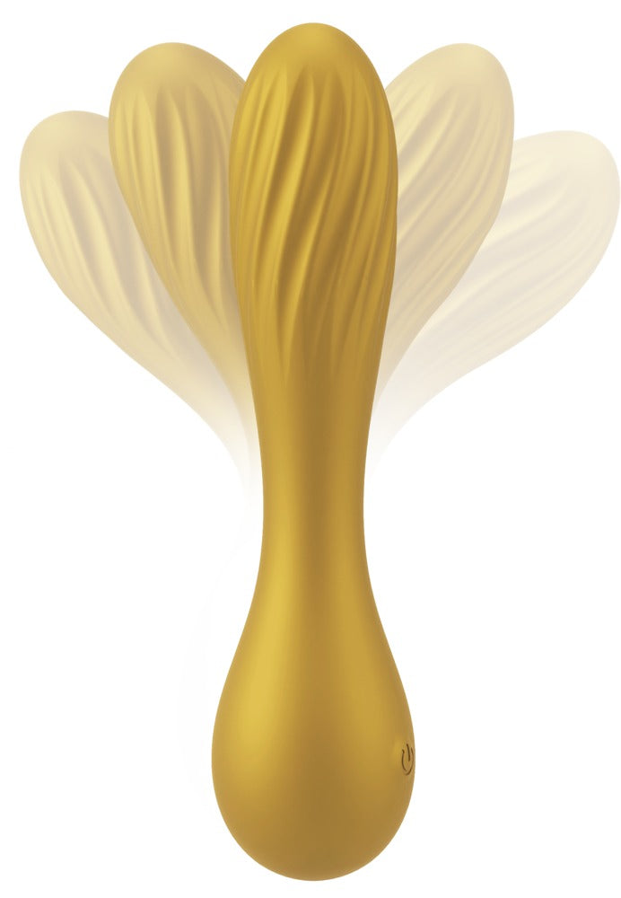 Sweet Smile - Metallic Swirl - Vibrator im schimmernden Glossy-Look