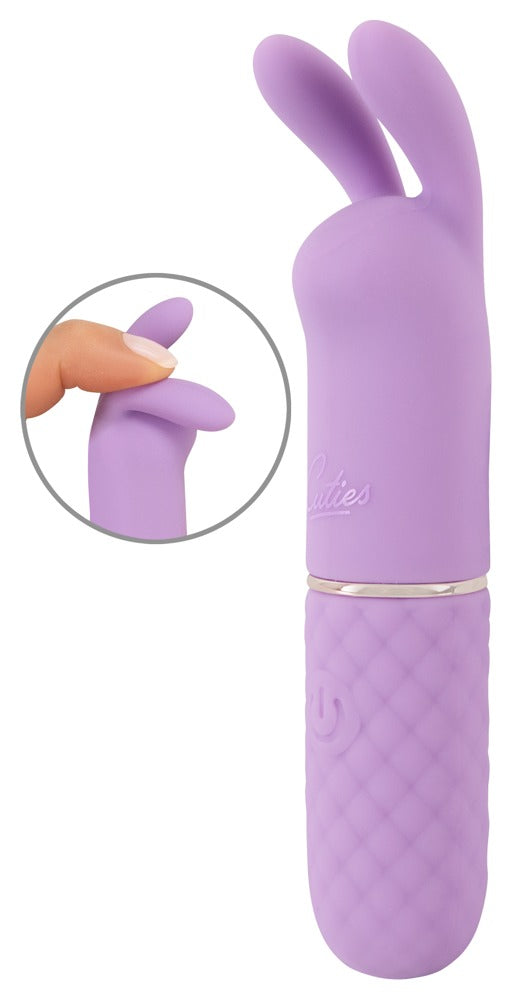 Cuties - Vibro Bunny Mini - Klitorisvibrator mit Soft-Öhrchen