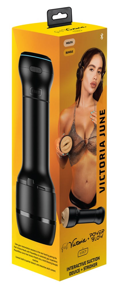 Kiiroo - Deep Throat-Masturbator & Saug-Aufsatz im Set