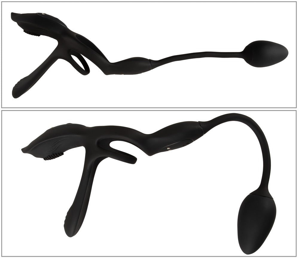 Couples Choice - Multi Couple - 5 in 1 Paarvibrator mit Fernbedienung