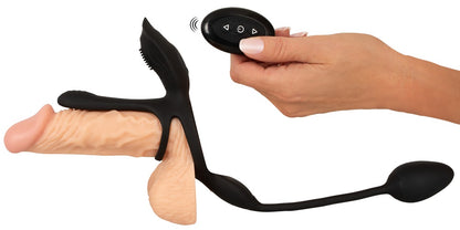 Couples Choice - Multi Couple - 5 in 1 Paarvibrator mit Fernbedienung
