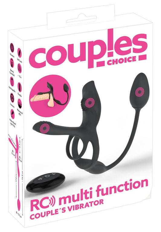 Couples Choice - Multi Couple - 5 in 1 Paarvibrator mit Fernbedienung
