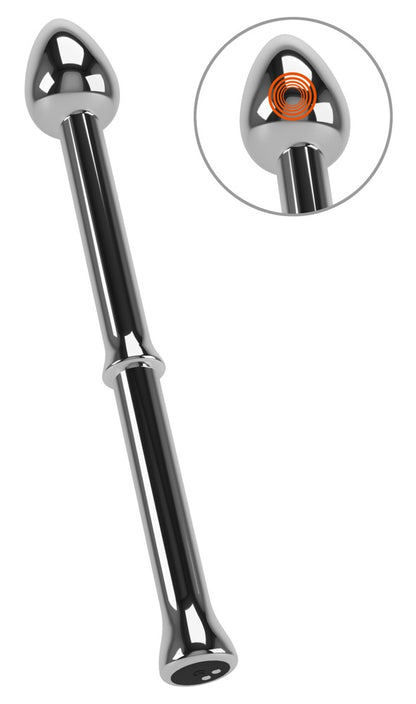 Rebel - Vibrating Prostata Stimulator: Metal Milking Stick