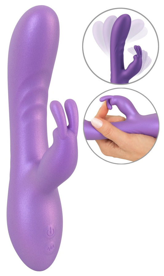 Sweet Smile - Rabbitvibrator im schimmernden Glossy-Look