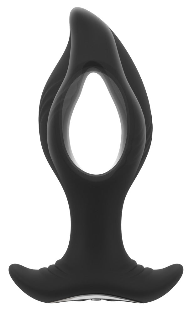 ANOS - Vibro-Analplug mit Loch-Design