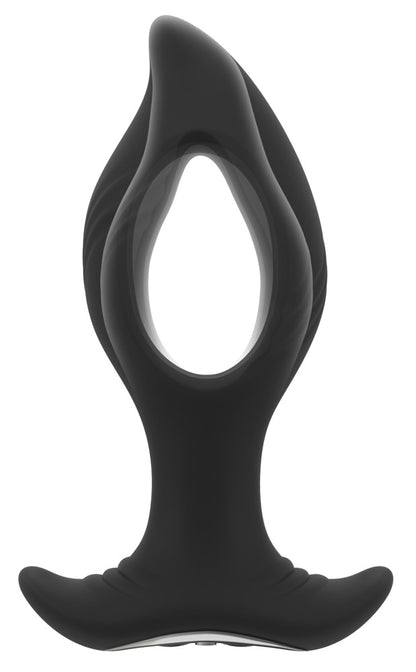 ANOS - Vibro-Analplug mit Loch-Design