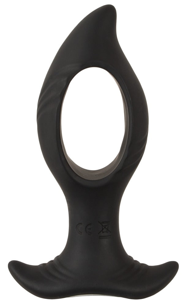 ANOS - Vibro-Analplug mit Loch-Design