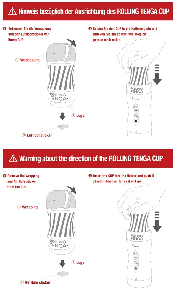 TENGA - Vacuum Gyro Roller - Masturbator