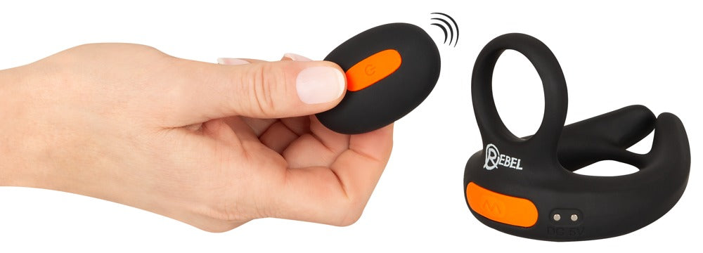 Rebel - Hodenvibrator mit Fernbedienung