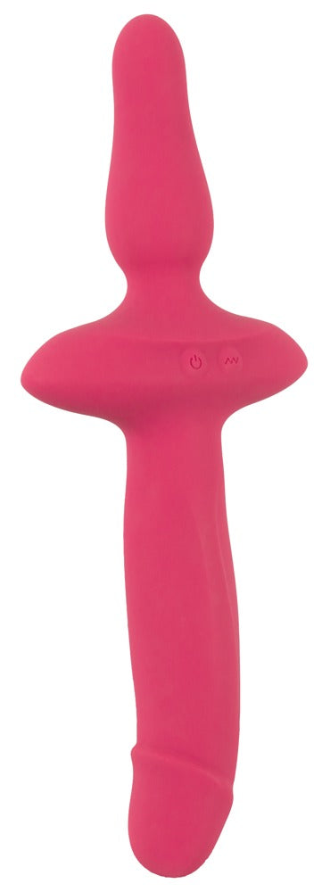 Couples Choice - Double Play - 2in1 Vibrator mit Analplug