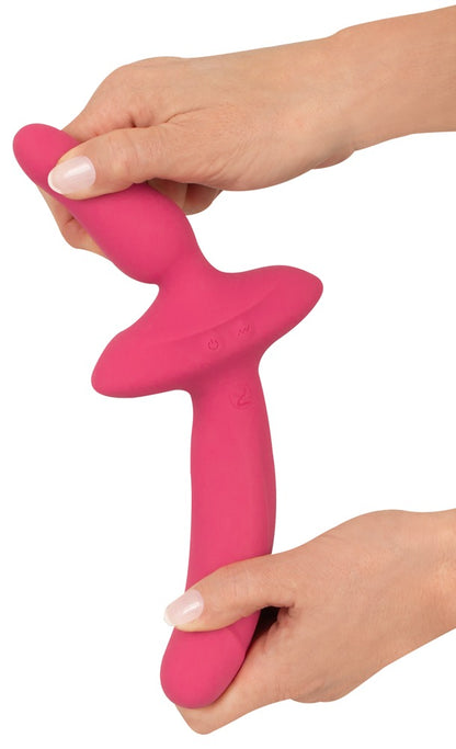 Couples Choice - Double Play - 2in1 Vibrator mit Analplug