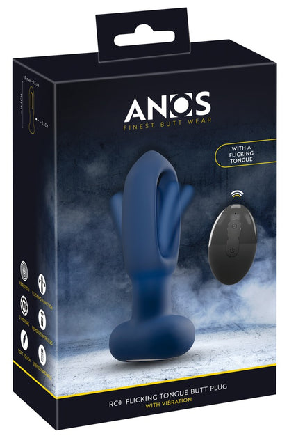 ANOS - Analplug mit Flicking-Tongue-Funktion