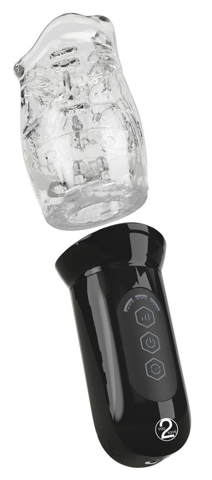 Stroker - Masturbator mit rotierendem Soft Sleeve-Cup