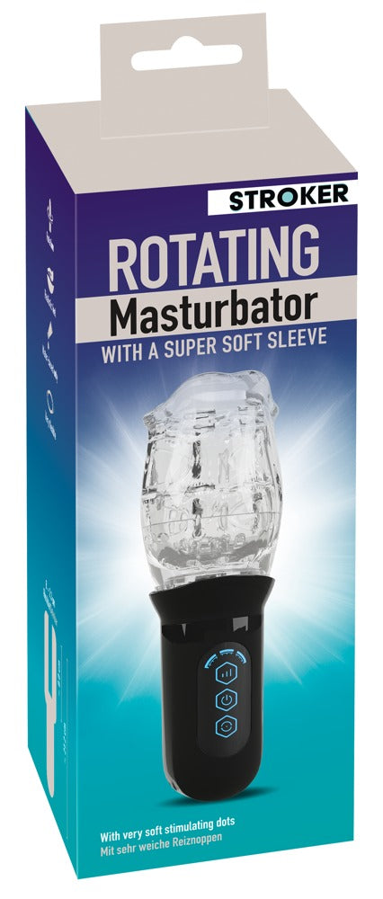 Stroker - Masturbator mit rotierendem Soft Sleeve-Cup