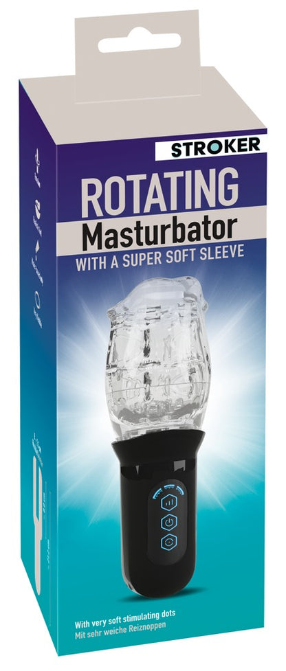 Stroker - Masturbator mit rotierendem Soft Sleeve-Cup
