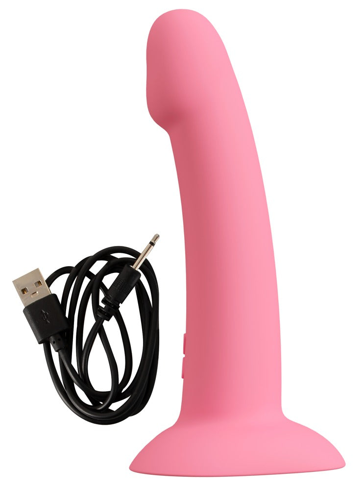 Vibrator mit herzförmigem Saugfuß