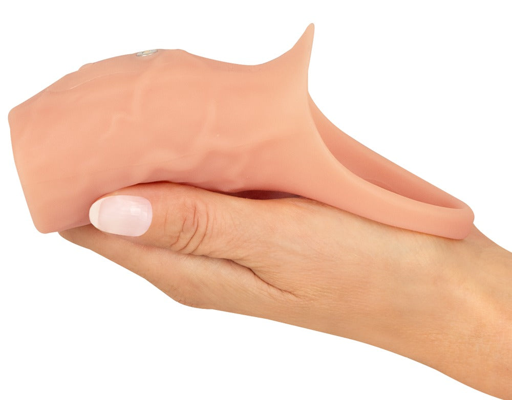 Realistixxx - Vibro-Penismanschette mit Hodenring