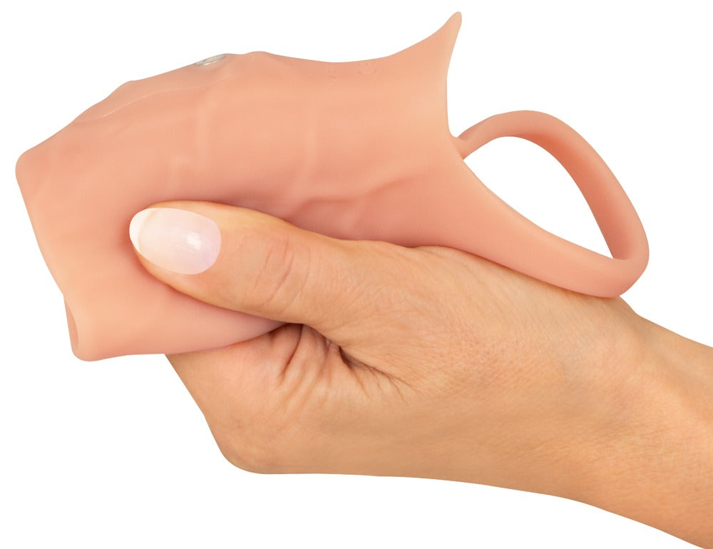 Realistixxx - Vibro-Penismanschette mit Hodenring