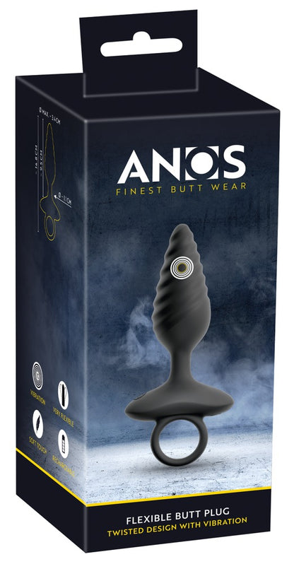 ANOS - Spiralförmiger Vibro-Analplug