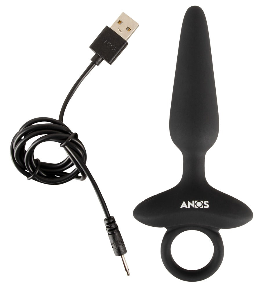 ANOS - Vibro-Analplug für Einsteiger*innen mit flexiblem Design