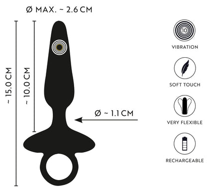 ANOS - Vibro-Analplug für Einsteiger*innen mit flexiblem Design