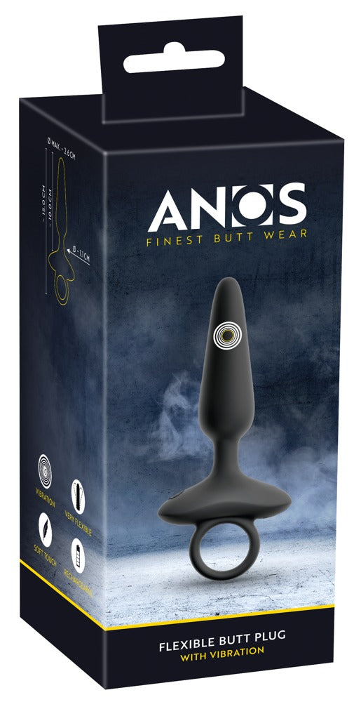 ANOS - Vibro-Analplug für Einsteiger*innen mit flexiblem Design