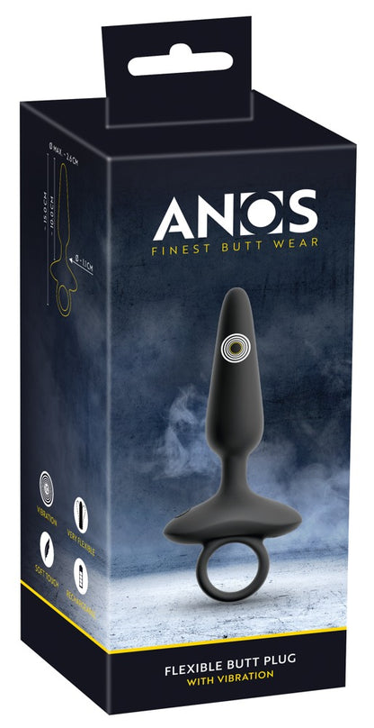 ANOS - Vibro-Analplug für Einsteiger*innen mit flexiblem Design
