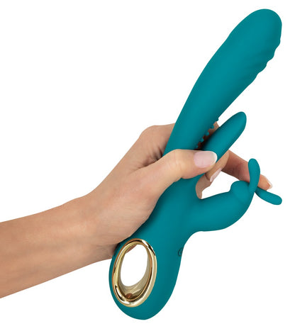 Rabbitvibrator mit Stoß-Funktion