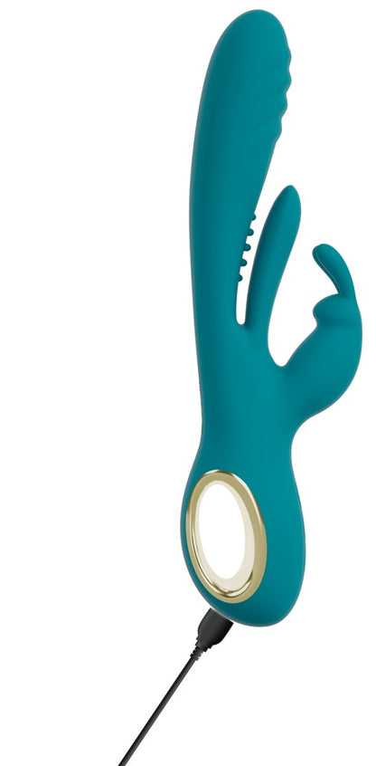 Rabbitvibrator mit Stoß-Funktion