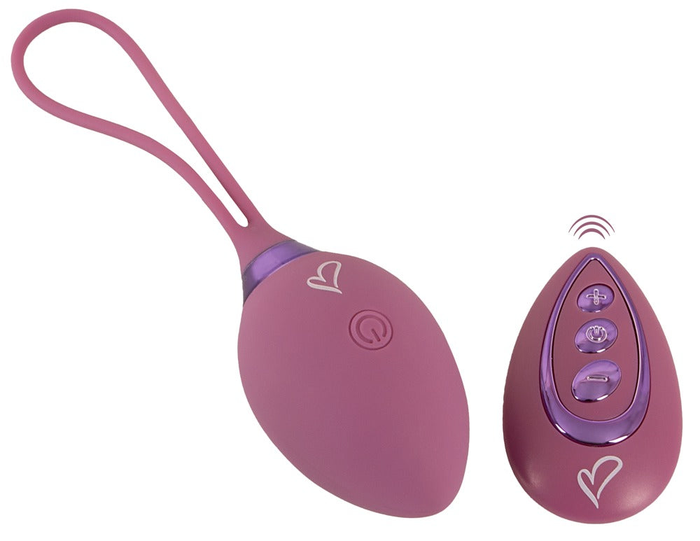beau coeur - Vibro-Liebeskugel - Fernbedienung & 10 Modi